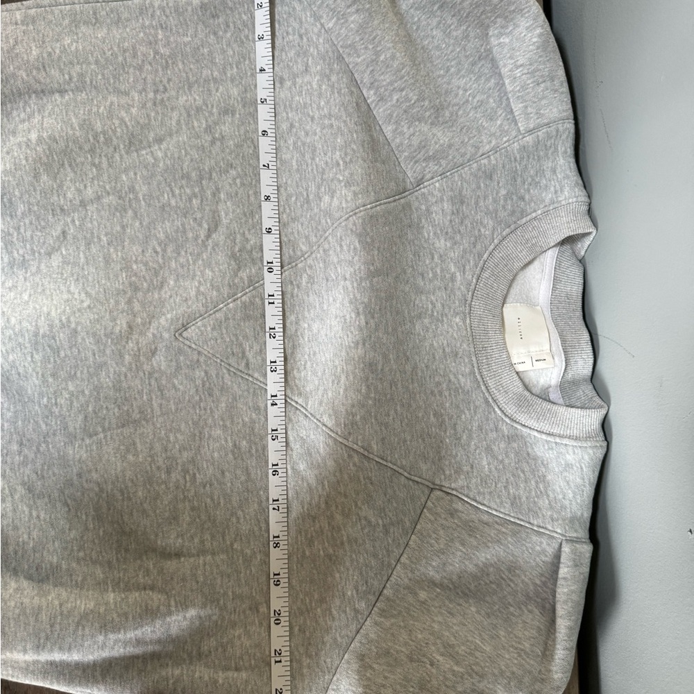 all:row Light Gray Crew Sweatshirt - Picture 7 of 7